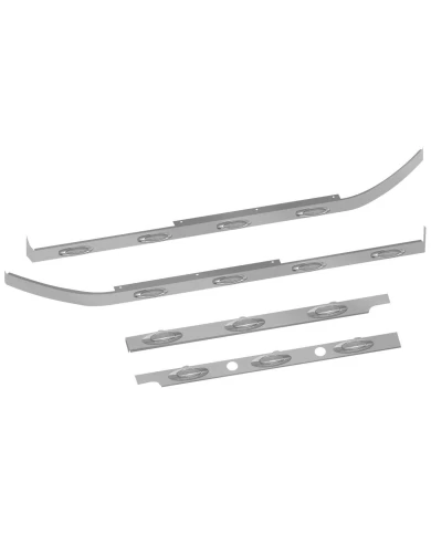 Peterbilt 579 Cab, 44" Sleeper & Extension Panel Kit for Long Hood Models with 14 Clear G4 LEDs - 2 Blockheater Holes Peterbilt 579 Cab, 44" Sleeper & Extension Panel Kit for Long Hood Models with 14 Clear G4 LEDs - 2 Blockheater Holes