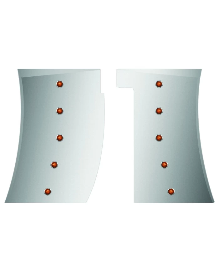 Peterbilt 389 Deluxe Cowl Panel with 10 Button LEDs (2014+)