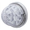 UP39678-17 LED Reflector Watermelon Flush Mount Kit With Low Profile Bezel - Amber LED/Clear Lens