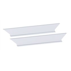 UP29064-Stainless Front Upper Fairing Kick Plate For 2003+ Volvo VN