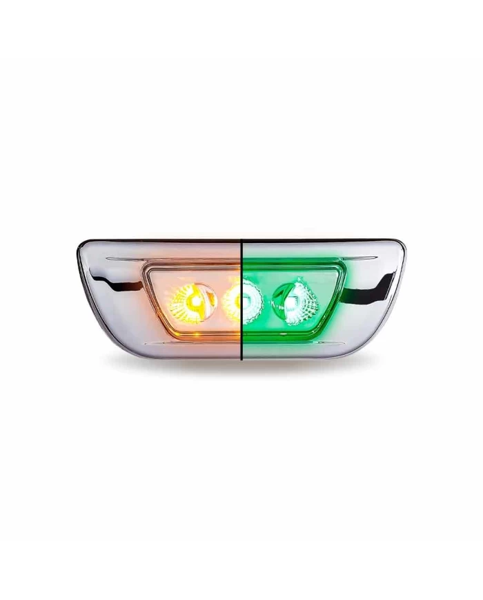 TXTLED-C100AG-KEN T680/T700 PET 579 CAB MARKER LIGHT-DUAL REVOLUTION AMBER/GREEN