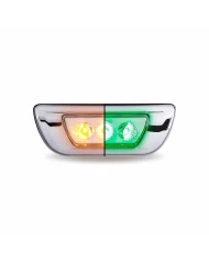 TXTLED-C100AG-KEN T680/T700 PET 579 CAB MARKER LIGHT-DUAL REVOLUTION AMBER/GREEN TXTLED-C100AG-KEN T680/T700 PET 579 CAB MARKER LIGHT-DUAL REVOLUTION AMBER/GREEN