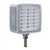 UP39683-39 LED Reflector Double Face Turn Signal Light (Passenger) - Amber & Red LED/Clear Lens