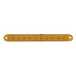 UP39684B-10 LED 6-1/2" Turn Signal Light Bar - Amber LED/Amber Lens (Bulk)