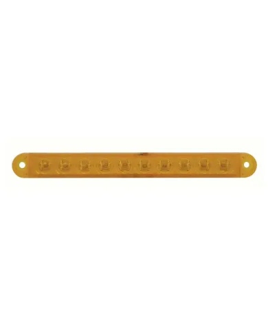 UP39684B-10 LED 6-1/2" Turn Signal Light Bar - Amber LED/Amber Lens (Bulk)