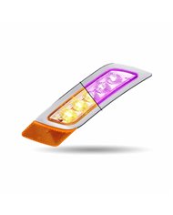 TXTLED-P300AP- PETERBILT 579/567/587 DRIVER FENDER MARKER LIGHT-DUAL REVOLUTION AMBER/PURPLE LED TXTLED-P300AP- PETERBILT 579/567/587 DRIVER FENDER MARKER LIGHT-DUAL REVOLUTION AMBER/PURPLE LED