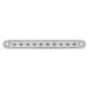 UP39686B-10 LED 6-1/2" Turn Signal Light Bar - Amber LED/Clear Lens (Bulk)
