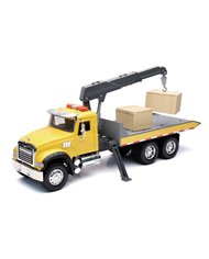 NRY17206 - 1:18 MACK GRANITE ROLL OFF TRUCK WITH CRANE AND CRATES NRY17206 - 1:18 MACK GRANITE ROLL OFF TRUCK WITH CRANE AND CRATES