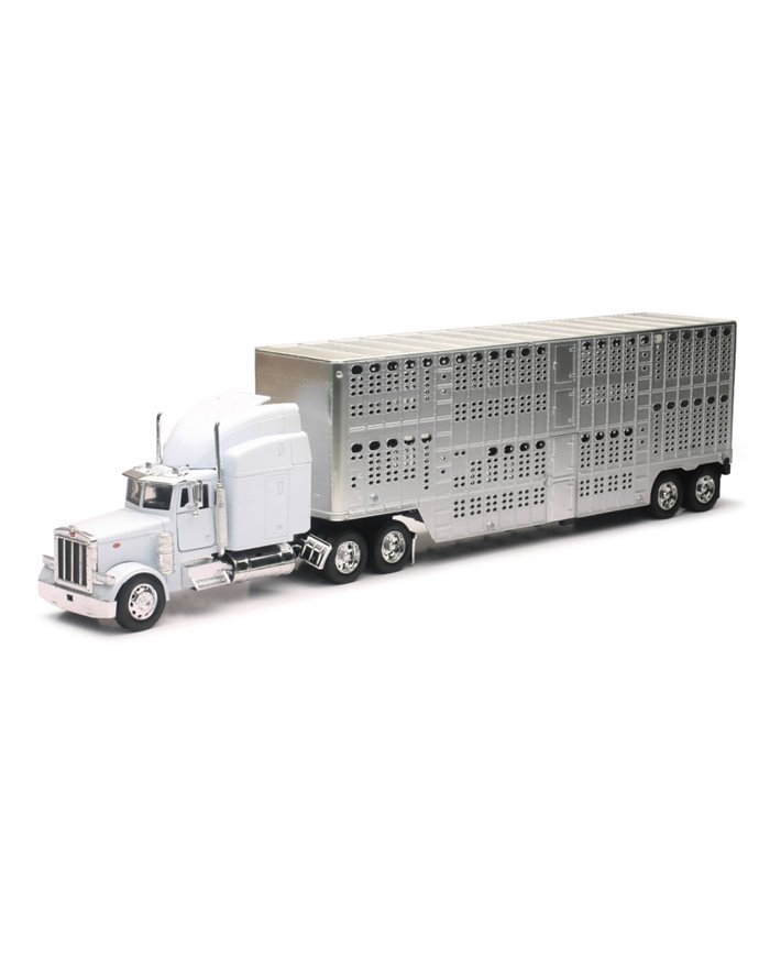 NRYSS-10553 - 1/32 PETERBILT 379 POT BELLY LIVESTOCK (CHROME) NRYSS-10553 - 1/32 PETERBILT 379 POT BELLY LIVESTOCK (CHROME)