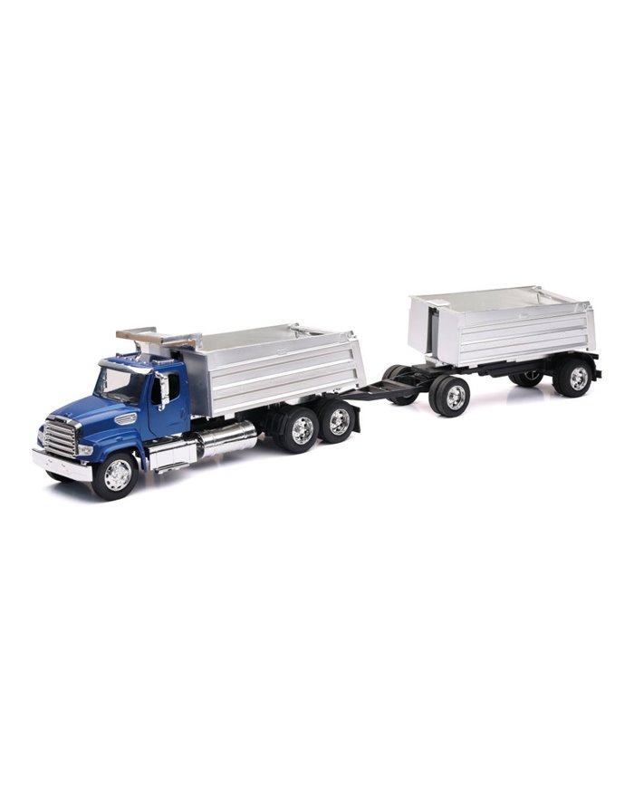 NRY10983 - 1/32 FREIGHTLINER 114SD TWIN DUMP TRUCK (CHROME) NRY10983 - 1/32 FREIGHTLINER 114SD TWIN DUMP TRUCK (CHROME)
