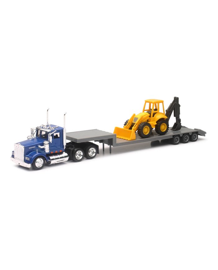 NRYSS-15333Y - 1/43 KENWORTH W900 LOWBOY W/ WHEEL LOADER NRYSS-15333Y - 1/43 KENWORTH W900 LOWBOY W/ WHEEL LOADER