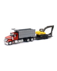 NRY16633A - 1/43 INTERNATIONAL LONESTAR DUMP TRUCK W/ EXCAVATOR NRY16633A - 1/43 INTERNATIONAL LONESTAR DUMP TRUCK W/ EXCAVATOR