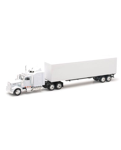 NRY15913E - 1/43 KENWORTH W900 W/ WHITE TRAILER (BLANK) NRY15913E - 1/43 KENWORTH W900 W/ WHITE TRAILER (BLANK)