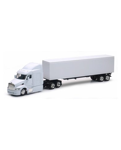 NRYSS-15903 - 1/43 PETERBILT 387 W/ WHITE TRAILER (BLANK)