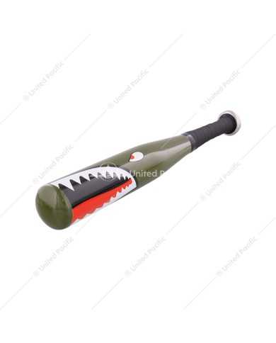 UP99136 - 17" Aluminum Tire Checker Bat With P-40 Warhawk Shark Mouth Graphic UP99136 - 17" Aluminum Tire Checker Bat With P-40 Warhawk Shark Mouth Graphic