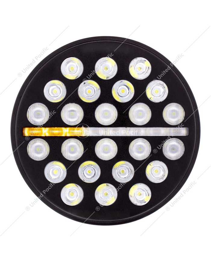UP36452 - ULTRALIT - 24 High Power LED Circular Light With Dual Color LED Position Light Bar UP36452 - ULTRALIT - 24 High Power LED Circular Light With Dual Color LED Position Light Bar
