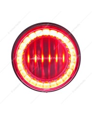UP36087 - 30 LED 4" Round Lumos Light I-Series (Stop, Turn & Tail) - Red LED/Clear Lens