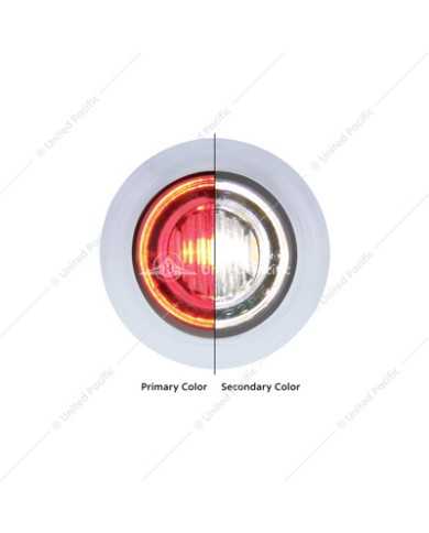 UP36841 - 3 LED 3/4" Mini Double Fury Light (Clearance/Marker) - Red LED/White LED UP36841 - 3 LED 3/4" Mini Double Fury Light (Clearance/Marker) - Red LED/White LED