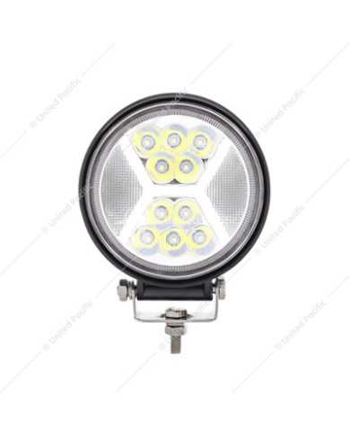 UP36457 - 4.5" 24 High Power LED Work Light With "X" White Light Guide UP36457 - 4.5" 24 High Power LED Work Light With "X" White Light Guide