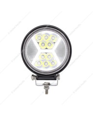 UP36456 - 4.5" 24 High Power LED Work Light With "X" Red Light Guide UP36456 - 4.5" 24 High Power LED Work Light With "X" Red Light Guide