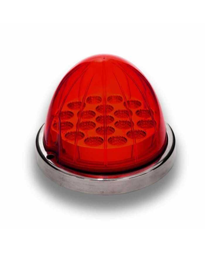 TXTLED-WR-Red Watermelon LED with Reflector Cup & Lock Ring (19 Diodes) TXTLED-WR-Red Watermelon LED with Reflector Cup & Lock Ring (19 Diodes)