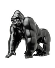 GG48188-CHROME GORILLA KING HOOD ORNAMENT