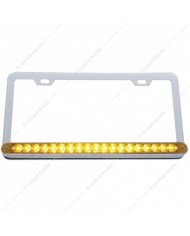 UP37943 - 19 LED 12" Reflector Light Bar With Bezel (Stop, Turn & Tail) - Red LED/Clear Lens UP37943 - 19 LED 12" Reflector Light Bar With Bezel (Stop, Turn & Tail) - Red LED/Clear Lens