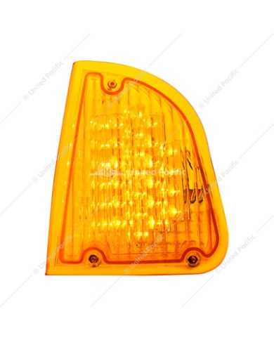 UP39336 - 29 LED Turn Signal Light For 1985-2007 Kenworth T600 (Driver) - Amber LED/Amber Lens UP39336 - 29 LED Turn Signal Light For 1985-2007 Kenworth T600 (Driver) - Amber LED/Amber Lens