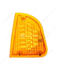 UP39322 - 17 LED Dual Function Reflector Cab Light - Amber LED/Clear Lens UP39322 - 17 LED Dual Function Reflector Cab Light - Amber LED/Clear Lens