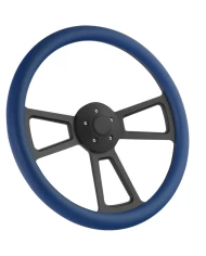 FSP-891PH-HW18DWA-THP5-FS / 18" HALF WRAP MUSCLE - POLISHED/ DARK WOOD RIVETS FSP-891PH-HW18DWA-THP5-FS / 18" HALF WRAP MUSCLE - POLISHED/ DARK WOOD RIVETS