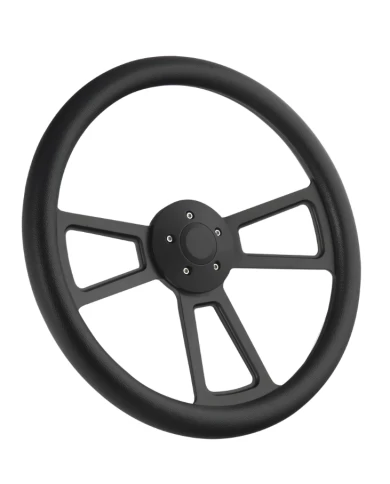 18" HALF WRAP MUSCLE - BLACK/BLACK