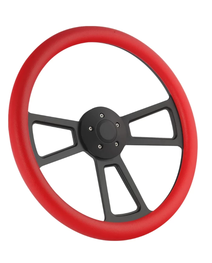 18" HALF WRAP MUSCLE - BLACK/RED 18" HALF WRAP MUSCLE - BLACK/RED