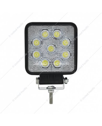UP36618-9 High Power LED 4-1/4" Square "Competition Series" Work Light - Flood