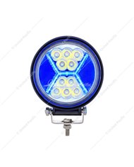 UP36455-4.5" 24 High Power LED Work Light With "X" Blue Light Guide UP36455-4.5" 24 High Power LED Work Light With "X" Blue Light Guide