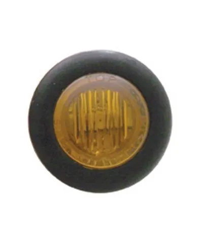 UP39767-3 LED 3/4" Mini Light (Clearance/Marker) - Amber LED/Amber Lens
