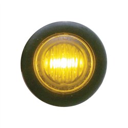 UP39767-3 LED 3/4" Mini Light (Clearance/Marker) - Amber LED/Amber Lens