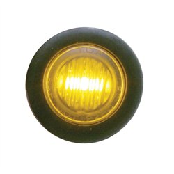 UP39769-3 LED 3/4" Mini Light (Clearance/Marker) - Amber LED/Clear Lens