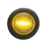 UP39769-3 LED 3/4" Mini Light (Clearance/Marker) - Amber LED/Clear Lens