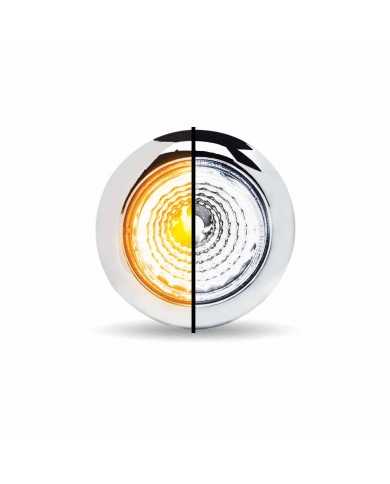 TXTLED-BX1AW-Mini Button Dual Revolution Amber/White LED with Reflector & Silicone Locking Ring (1 Diode) TXTLED-BX1AW-Mini Button Dual Revolution Amber/White LED with Reflector & Silicone Locking Ring (1 Diode)