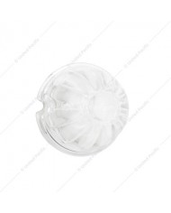 TXTLED-WCR-Clear Red Watermelon LED with Reflector Cup & Lock Ring (19 Diodes)