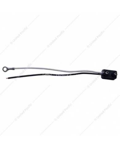 UP34210P - 2 Wire Pigtail With 2 Prong Plug - 6" Lead (Retail)