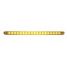 UP39773-19 LED 12" Reflector Turn Signal Light Bar - Amber LED/Amber Lens