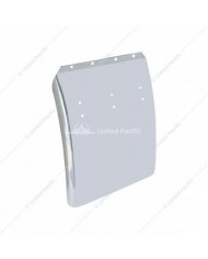 UP10924 - Chrome Die Cast Oval Emblem - Mexico Flag