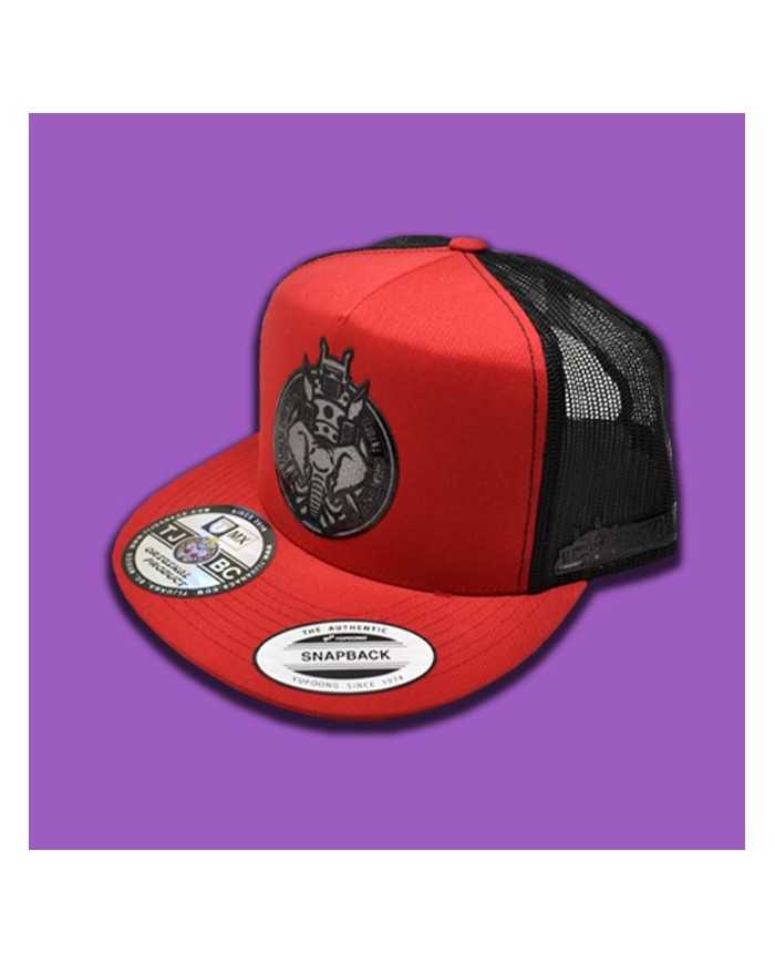 TCS-GORRA DE PARCHE PLANCHADO RED/BLACK TCS02 TCS-GORRA DE PARCHE PLANCHADO RED/BLACK TCS02