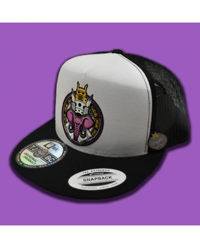 TCS-GORRA DE PARCHE PLANCHADO LOGO BLACK/WHITE-TCS06 TCS-GORRA DE PARCHE PLANCHADO LOGO BLACK/WHITE-TCS06