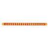 UP39773B-19 LED 12" Reflector Turn Signal Light Bar - Amber LED/Amber Lens (Bulk)