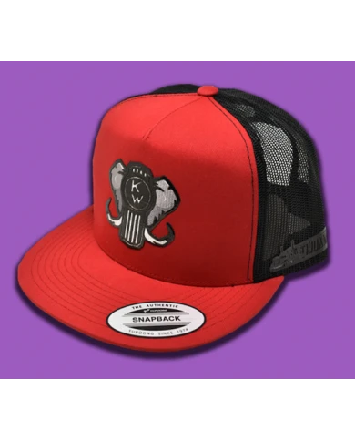 TCS-GORRA ROJA DE PARCHE PLANCHADO -KENWORTH88 TCS-GORRA ROJA DE PARCHE PLANCHADO -KENWORTH88