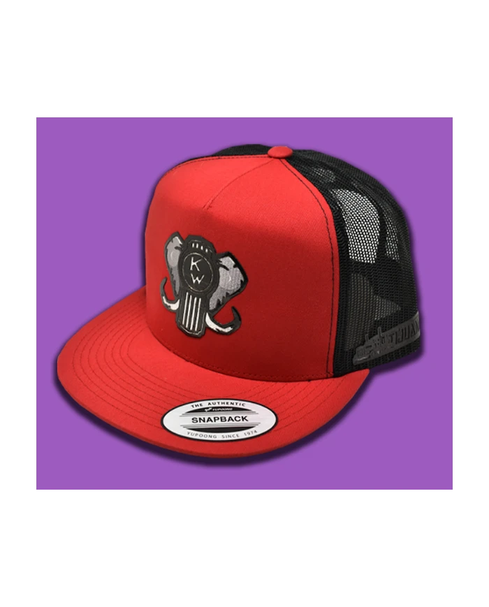 TCS-GORRA ROJA DE PARCHE PLANCHADO -KENWORTH88 TCS-GORRA ROJA DE PARCHE PLANCHADO -KENWORTH88