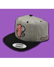 TCS-GORRA GRIS OSCURO PARCHE PLANCHADO BORDADO KW TCS-GORRA GRIS OSCURO PARCHE PLANCHADO BORDADO KW