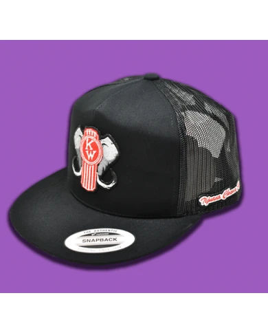 TCS-GORRA BLACK PARCHE BORDADO-KENWORT 22 TCS-GORRA BLACK PARCHE BORDADO-KENWORT 22